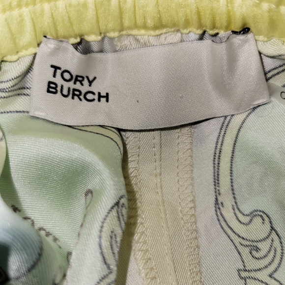 Tory burch silk shorts carousel.print xl 14 - Picture 7 of 10